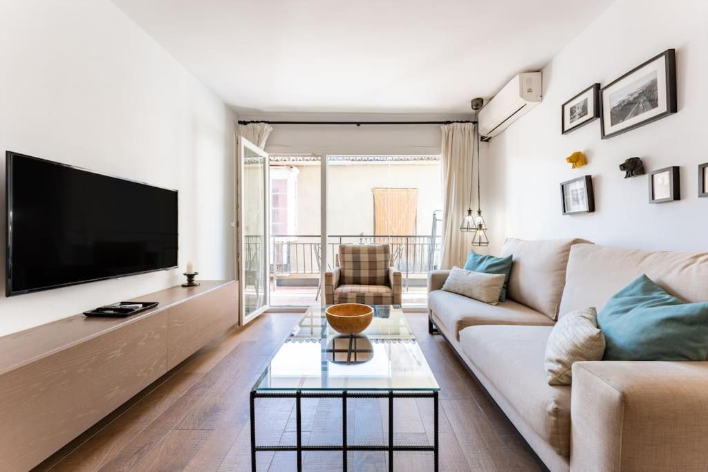 Super Central Malaga Flat With Terrace And Free Parking מראה חיצוני תמונה